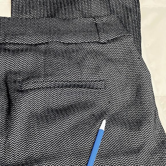 Lane Bryant The Allie Pants Stretch Herringbone Boot Cut 18 Gray - Picture 14 of 15